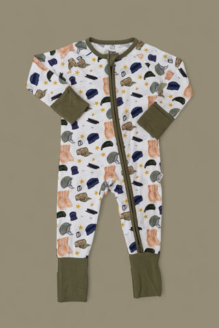 THANK YOU FOR YOUR SERVICE DREAM ROMPER