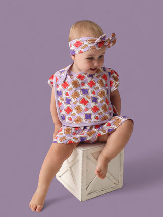 EXCLUSIVE PEANUT BUTTER JELLY TIME DREAM BABY BIB