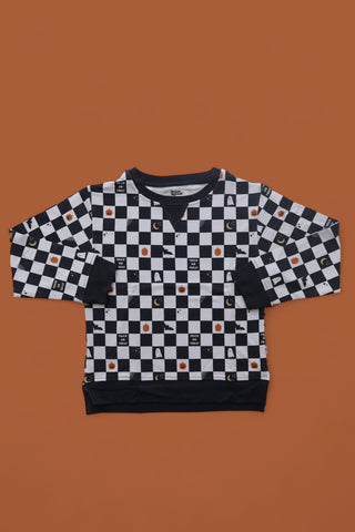 BOO CREW CHECKERS DREAM PULLOVER