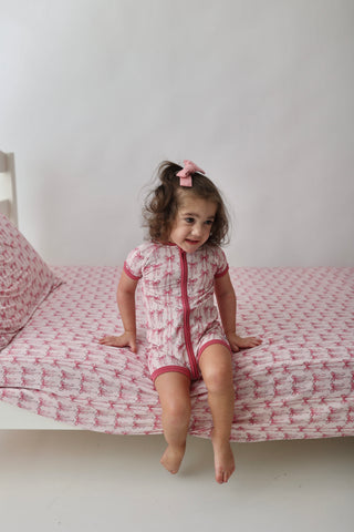 BOW CUTE DREAM TWIN SHEET SET