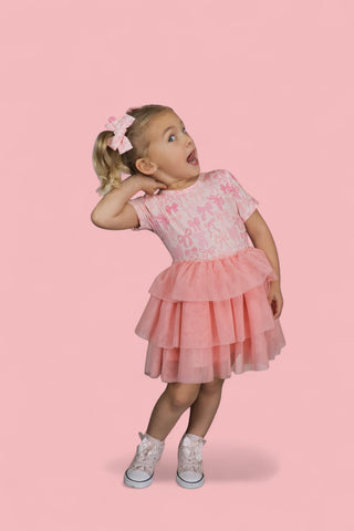 BLISSFUL BOWS DREAM TUTU DRESS