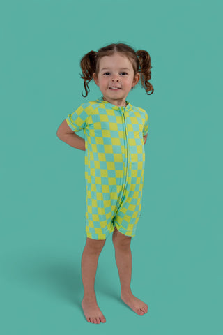 BE BOLD CHECKERS DREAM SHORTIE