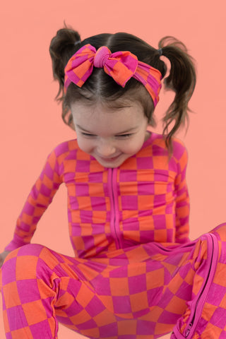 NEON DREAMS CHECKERS DREAM BOW