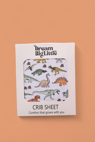 DINOSAUR DREAM CRIB SHEET