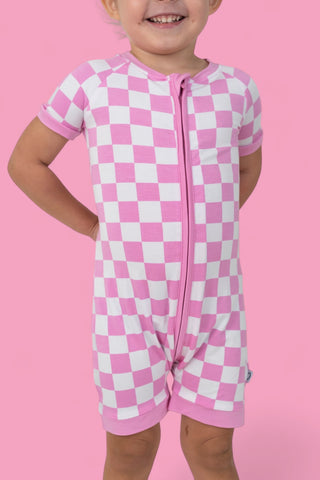 BUBBLEGUM CHECKERS DREAM SHORTIE