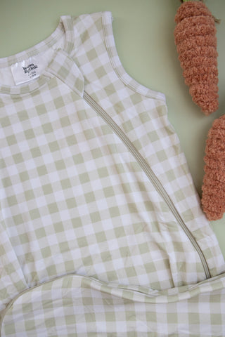 SAGE GINGHAM DREAM SLEEP SACK