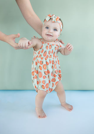 PEACHY-KEEN DREAM BUBBLE ROMPER