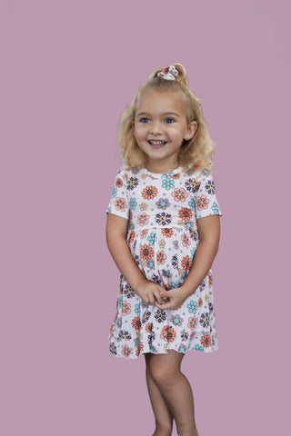 EXCLUSIVE CHRISTIAN'S DAISY DREAMS DREAM RUFFLE DRESS