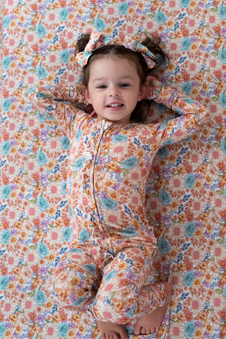 FLOWER FIELDS DREAM RUFFLE ROMPER