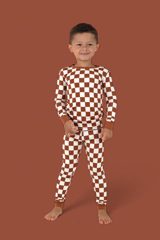 COPPER CHECKERS DREAM SET