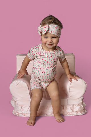 BLOOMS & BOWS DREAM SHORT SET