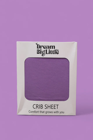 PURPLE DREAM CRIB SHEET