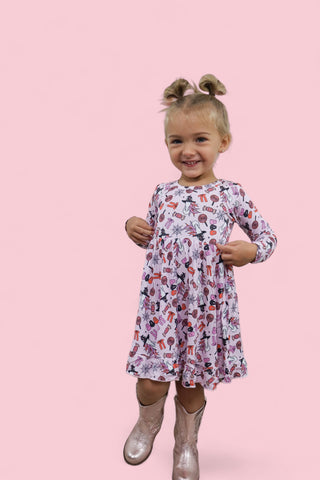 EXCLUSIVE BLAKELY'S MAGICAL HALLOWEEN DREAM RUFFLE DRESS