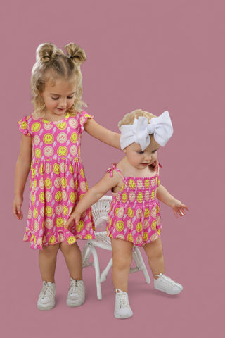 RADIANT SMILES DREAM BUBBLE ROMPER