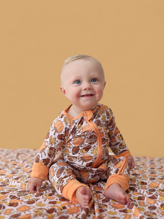 TURKEY & TOUCHDOWNS DREAM ROMPER