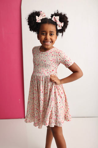 BLOOMS & BOWS DREAM RUFFLE DRESS