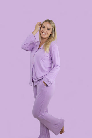 AMETHYST RIB WOMEN'S RELAXED FLARE DREAM SET