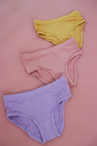 MAUVE DREAM GIRL'S BRIEF SET