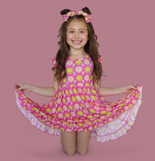 RADIANT SMILES DREAM RUFFLE DRESS