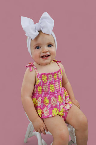 RADIANT SMILES DREAM BUBBLE ROMPER