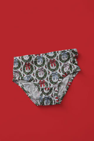 MERRY TARTAN DREAM GIRL'S BRIEF SET