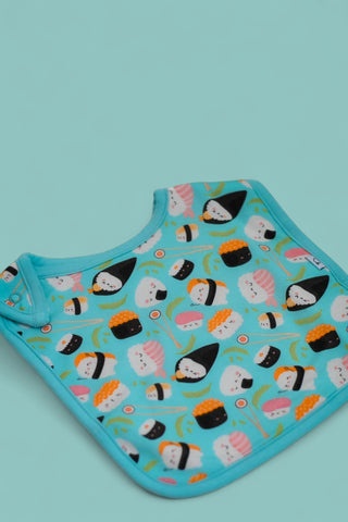 ROLLING IN SUSHI DREAM BABY BIB