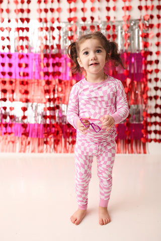 BUBBLEGUM WAVY CHECKERS DREAM SET