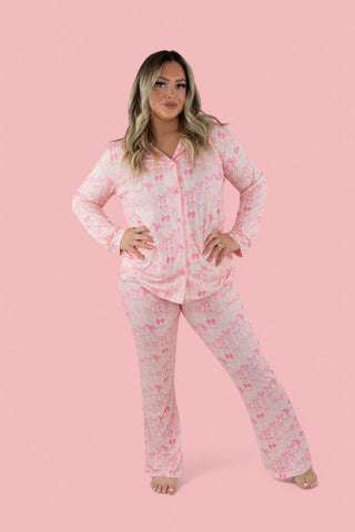 BLISSFUL BOWS WOMEN’S RELAXED FLARE DREAM SET