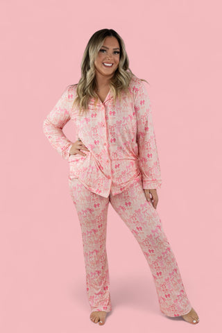 BLISSFUL BOWS WOMEN’S RELAXED FLARE DREAM SET