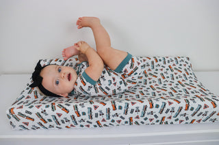 EXCLUSIVE ALL ABOARD DREAM CHANGING PAD COVER