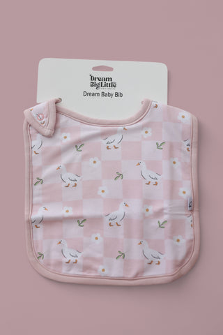 EXCLUSIVE DUCKS AND DAISIES DREAM BABY BIB