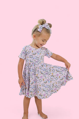 ONCE UPON A BIRTHDAY DREAM RUFFLE DRESS