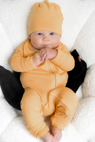 HONEY RIB DREAM SWADDLE & BEANIE