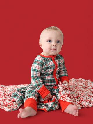 MERRY TARTAN DREAM ROMPER