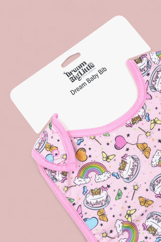 ONCE UPON A BIRTHDAY DREAM BABY BIB