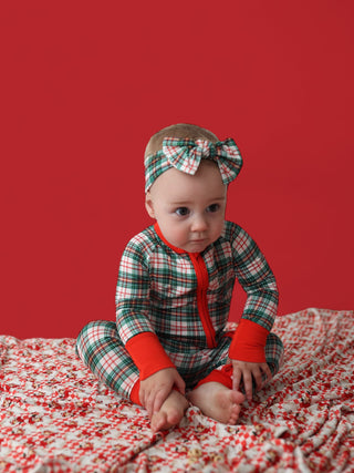 MERRY TARTAN DREAM ROMPER