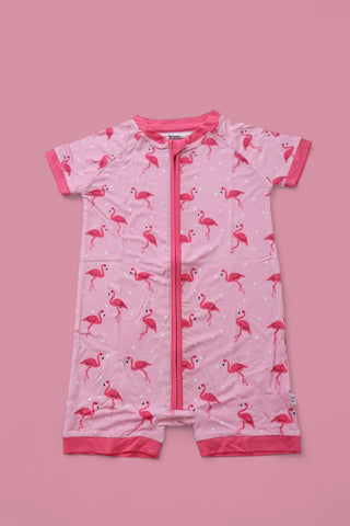 FLOCKING FLAMINGOS DREAM SHORTIE