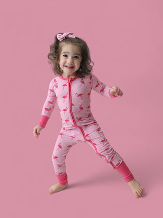 FLOCKING FLAMINGOS DREAM ROMPER