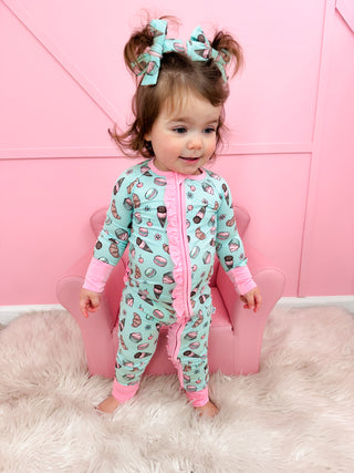 EXCLUSIVE BERRY CUTE BAKERY DREAM RUFFLE ROMPER