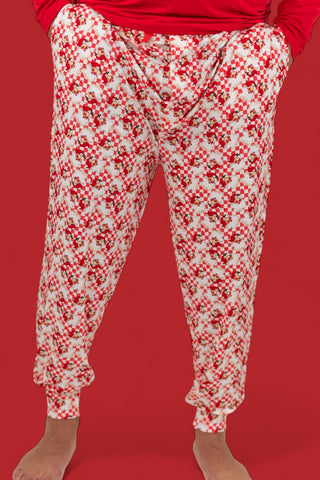 JOLLY SANTA CHECKERS MEN'S DREAM JOGGER PANT