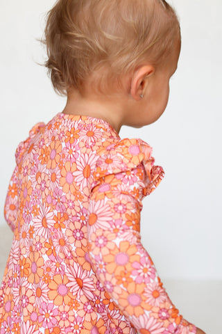 EXCLUSIVE BRIELLE'S BLOOMS DREAM BUBBLE ROMPER