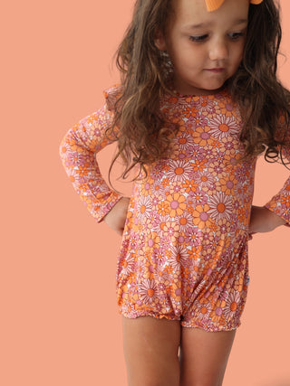 EXCLUSIVE BRIELLE'S BLOOMS DREAM BUBBLE ROMPER