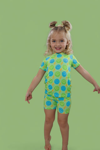 NEON SMILES DREAM SHORT SET