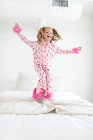 EXCLUSIVE YEE HAW HOLLIE GIRL'S FLARE FEATHERED DREAM SET