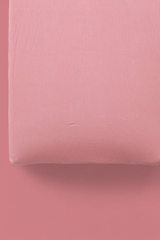 MAUVE RIB DREAM CRIB SHEET