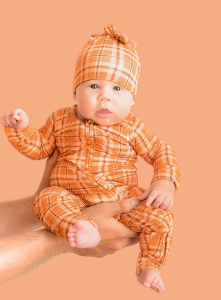 CIDER PLAID DREAM ROMPER