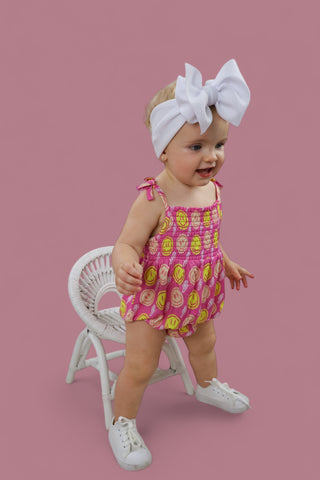 RADIANT SMILES DREAM BUBBLE ROMPER