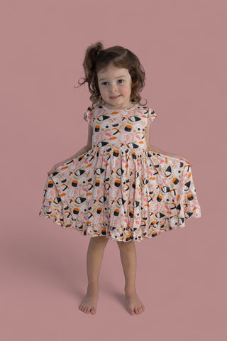 SWEET PEA SUSHI DREAM RUFFLE DRESS