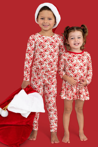 JOLLY SANTA CHECKERS DREAM SET