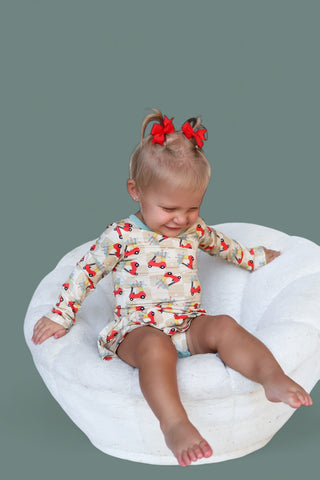 COZY COUPE CHRISTMAS DREAM BODYSUIT DRESS